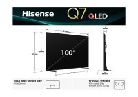 Hisense 100Q7QNZ 100 Inch (254 cm) Smart TV