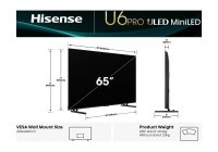 Hisense 65U6QNZ PRO 65 Inch (164 cm) Smart TV