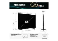 Hisense 55Q6QAU 55 Inch (139 cm) Smart TV
