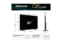 Hisense 85Q6QAU 85 Inch (216 cm) Smart TV