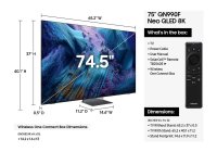 Samsung QN75QN990FFXZA 75 Inch (191 cm) Smart TV